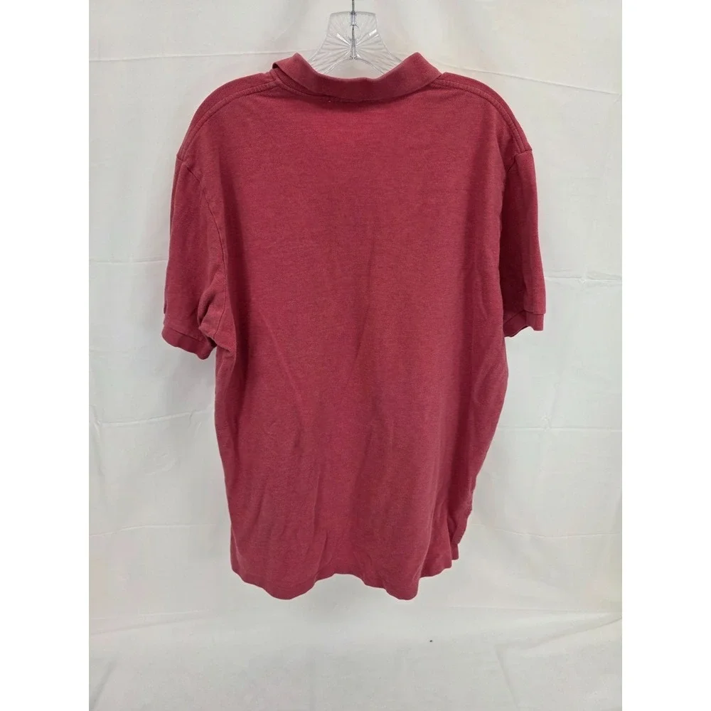 Polo Ralph Lauren Mens XL Red Pique Short Sleeve Pony‎ Logo Polo Shirt